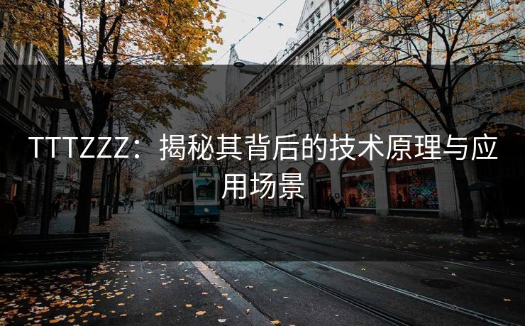 TTTZZZ:揭秘其背后的技术原理与应用场景 TTTZZZ:揭秘其背后的技术原理与应用场景